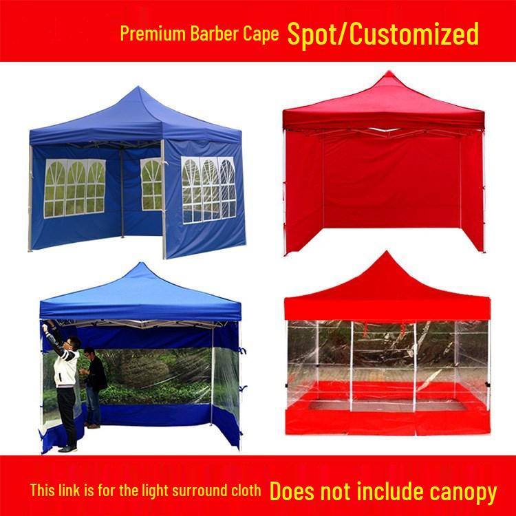 Transparent Waterproof Tent Side with Window