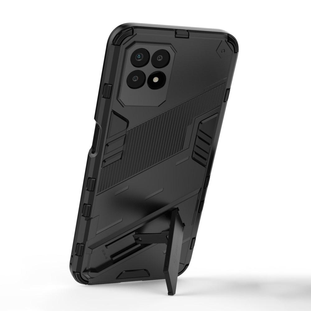 Case for Realme 8i, Military kickstand, black