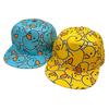 Little Yellow Duck Printed Hip Hop Baseball Cap Flat Rim Cap Casual Hat Duck Yellow Sunshade Sunscreen Hat