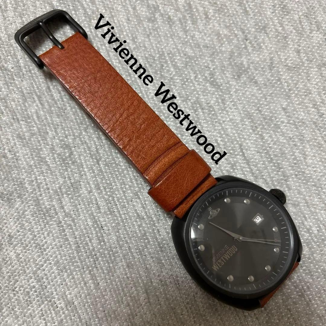 Used Vivienne Westwood watch leather strap