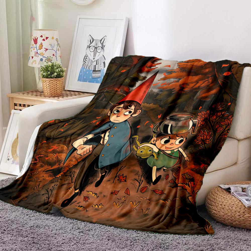 Over the Garden Wall Flannel Blanket, High quality Comfortable for All Seasons, Home Decor, Warmth and Comfort