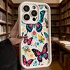 Colorful Butterfly Flower Luxury Anti-Slip TPU Phone Case For Xiaomi Redmi Note 15 14 13 12 11 10 9 Pro Full Protective Cover