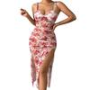 New sexy dress print summer new slim
