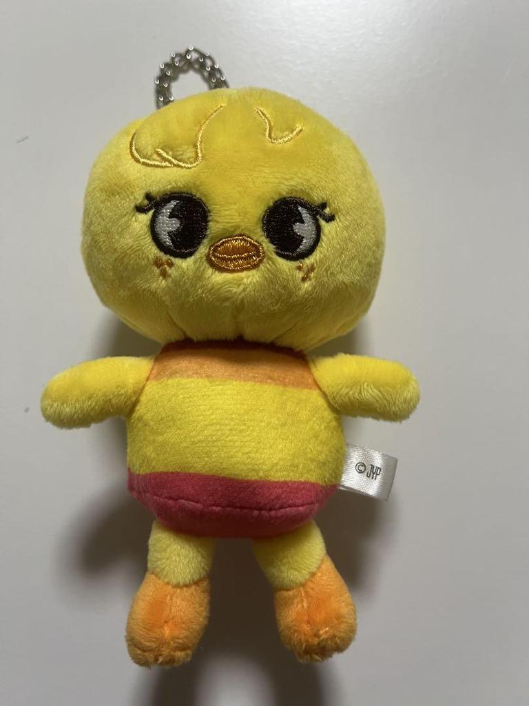 [USED] straykids Felix stuffed toy badge 3-piece set