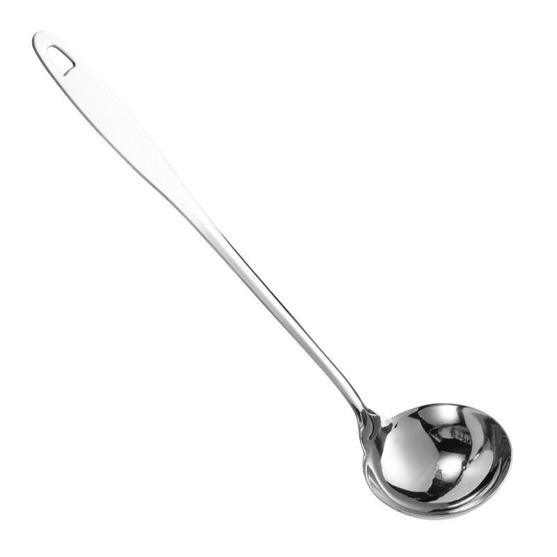 Modern Cooking Stainless Steel Soup Ladle With Long Handle For Hot Pot And Cooking