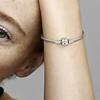 Pandora Jewelry Iconic Moments Snake Chain Charm Sterling Silver Bracelet