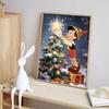 Disney Diamond Painting 5D DIY Pinocchio Christmas Tree Wall Decor Craft Handmade Gift