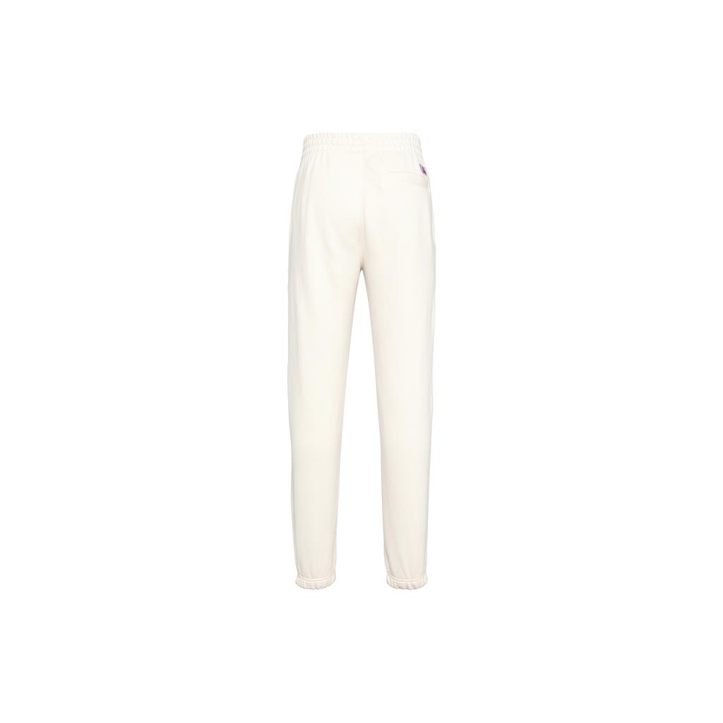 New MLB Knitted Sweatpants Unisex White 3APTL0114-50CRS