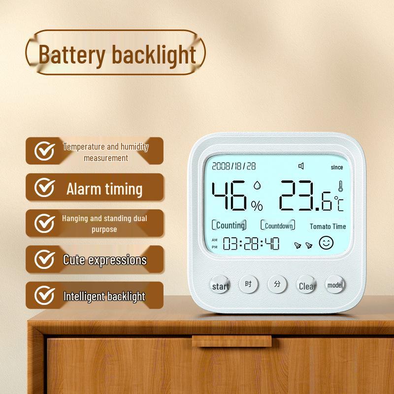 High-Precision Indoor Baby Room Wall-Mounted Thermometer & Hygrometer