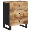 Nightstand 50 x 33 x 62 cm Solid Mango Wood & Engineered Wood