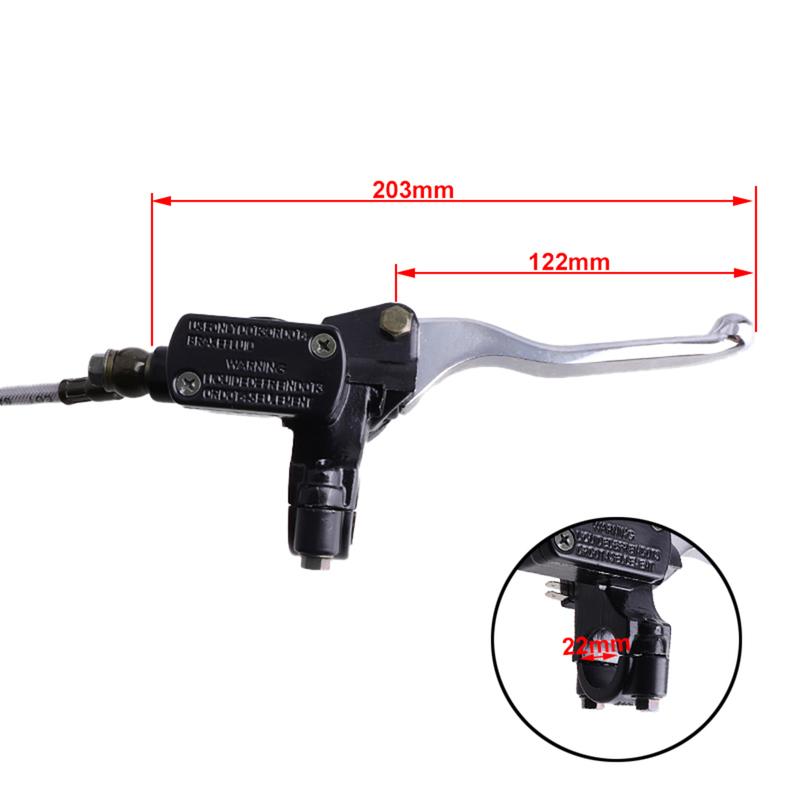 Hydraulic Brake Master Cylinder Caliper Kit For Baja Doodle Bug DB30 Blitz Dirt Bug Predator 79cc 97cc 2.8hp Engine Mini Bike