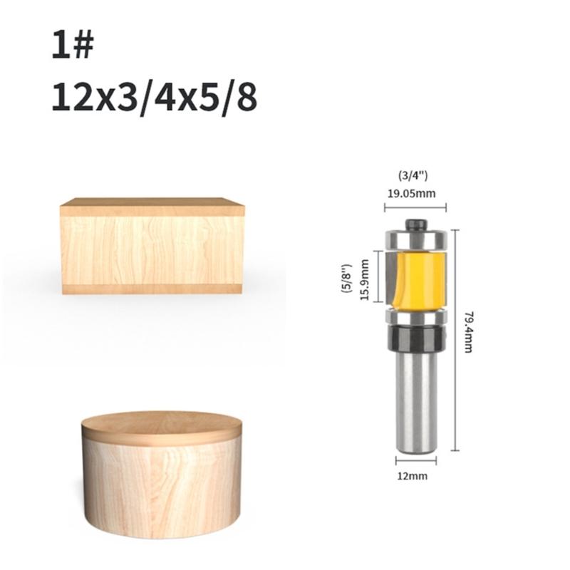High Performances Engraving Router Bit with Various Profile 1/2inch Shank for Wood Plastic Composite Materials