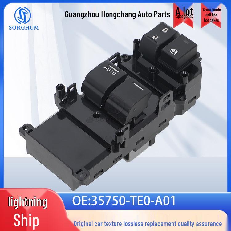 

35750-TE0-A01: Compatible Window Glass Lifter Switch for 2008-2012 8th Gen Accord Electric