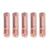60PCS 0.8mm Contacting Tips Copper Electrode Tip Replacement for ARCCAPTAIN MIG200 MIG130 Welding To