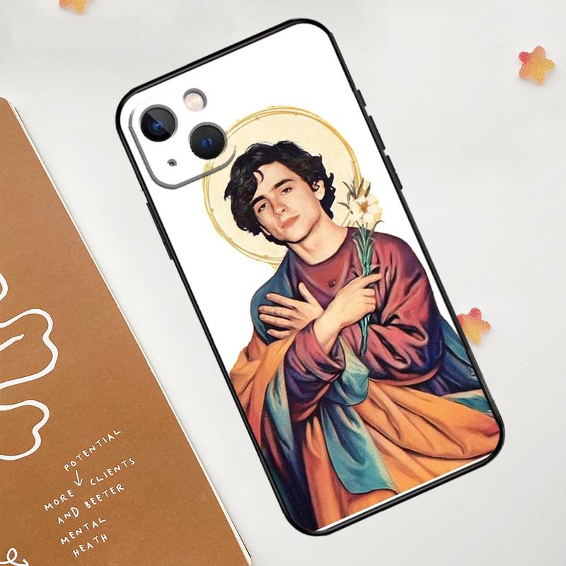 Timothee Chalamet Actor Case For iPhone 17 Pro Max 17 Air 16 15 14 13 12 11 Pro Max Plus Mini 16e Funda Cover