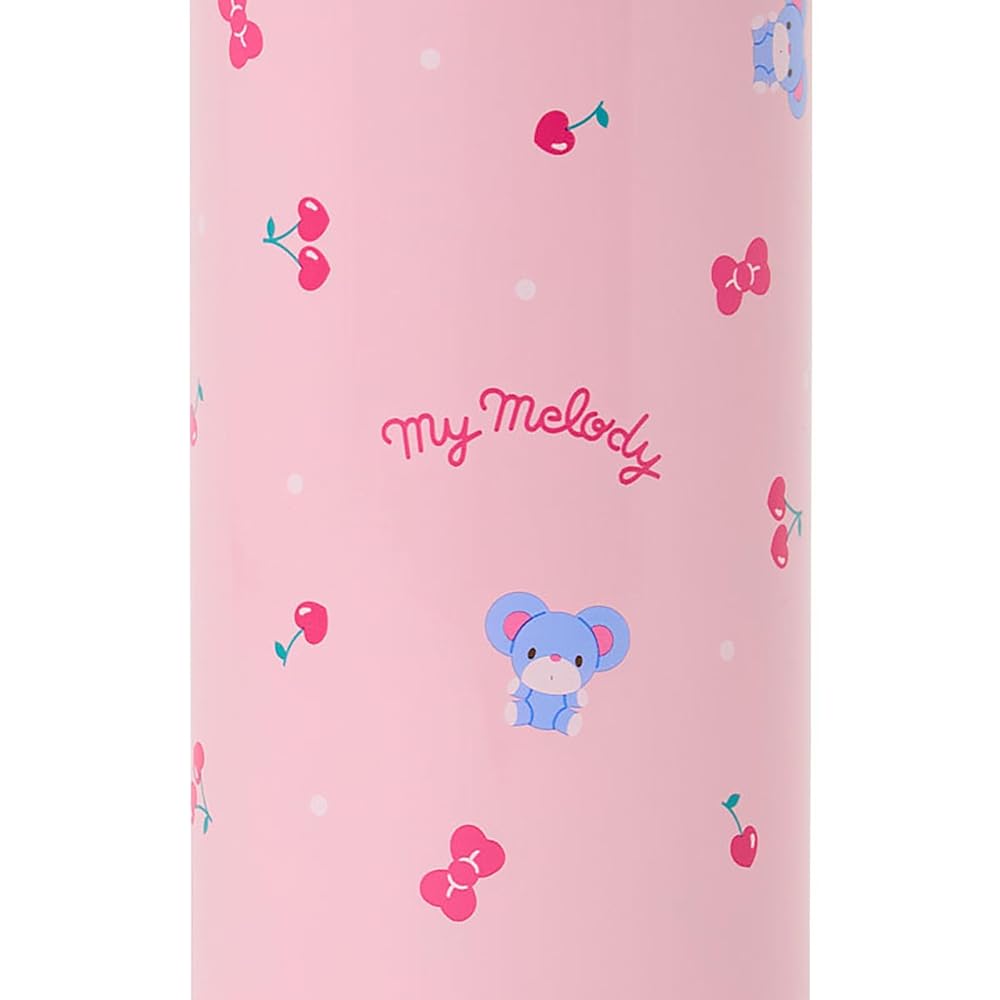 Sanrio Face-Shaped Stainless Steel Mug Bottle - My Melody 617474