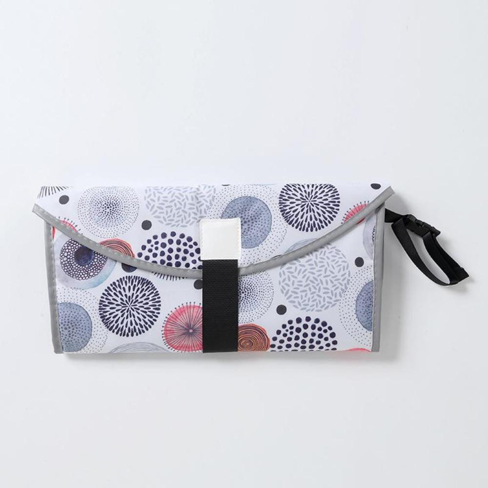 Portable Polyester Baby Changing Mat, Universal Waterproof Diaper Changing Pad for Infant Care