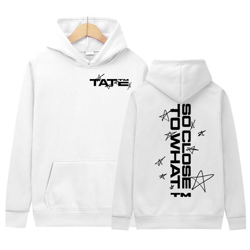 Tate McRae So Close To What Tour Nowe Nadruki Bluzy Hip Hop punk gotycki Pulower Bluza Unisex High Street moda Codzienna z Kapturem