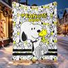 Snoopy Pattern Blanket for Home Decoration, Bed, Sofa, Car Travel, Camping, Suitable for All Seasons, Birthday Christmas Gift
