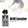 32PCS Aluminum Alloy Oblique Hole Locator 15 Degree Adjustable Drill Guide  For Drawer Wardrobe