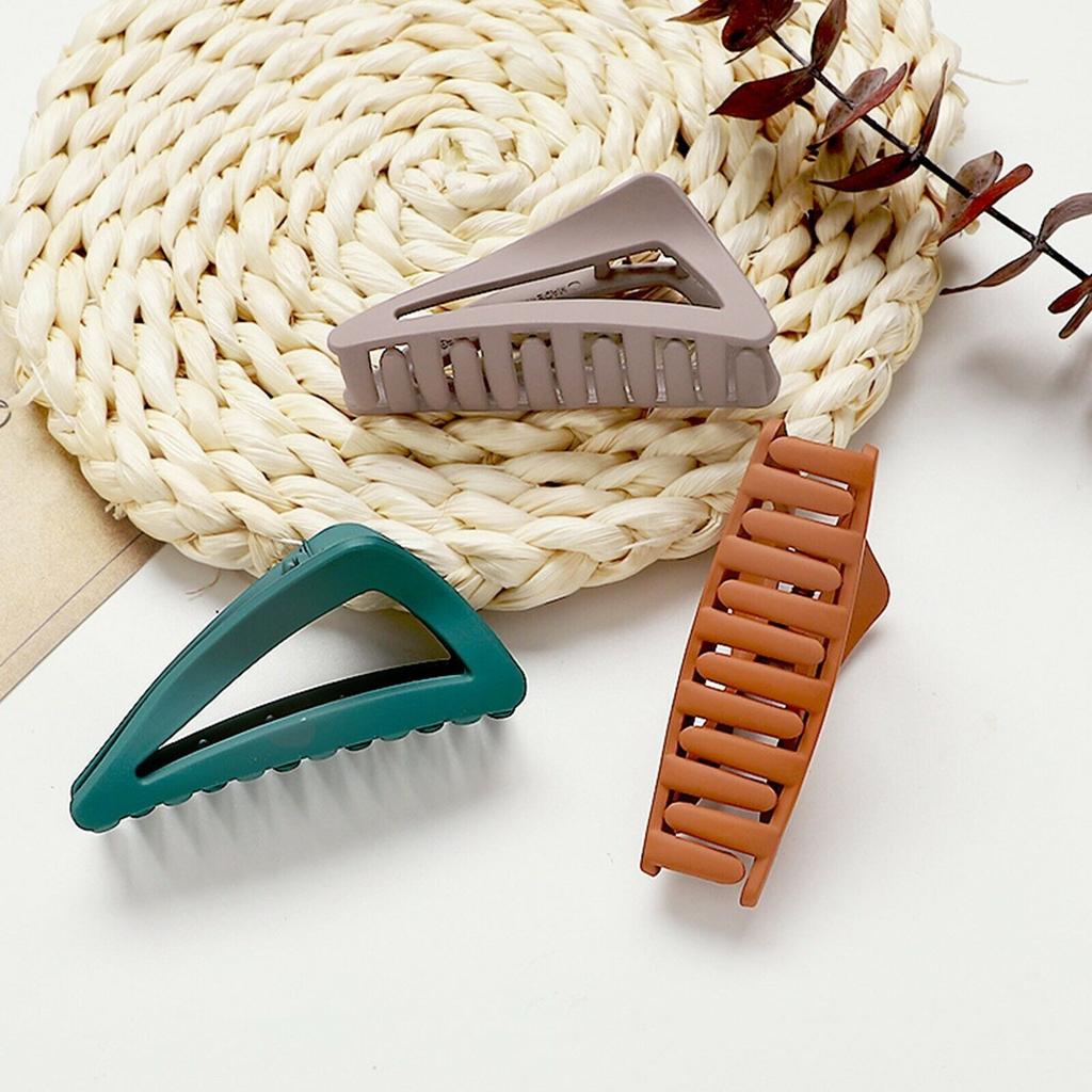 Women Cute Hair Claw Clips Hair Claw Girls Triangle Hair Clamps Hair Accessories