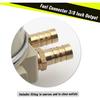R12T Fuel Filter Water Separator Complete Kit - Marine SPIN-ON R12T Filter Replaces S3240 120AT NPT ZG1/4-19 Fit 3/8 Inch NPT Ou