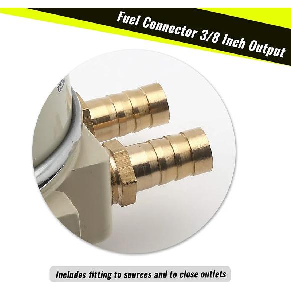 R12T Fuel Filter Water Separator Complete Kit - Marine SPIN-ON R12T Filter Replaces S3240 120AT NPT ZG1/4-19 Fit 3/8 Inch NPT Ou