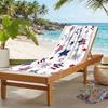 American Flag Fashion Beach Towel: Ideal for Summer Adventures Soft, absorbent and quick drying suitable for swimming and bathing