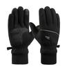 Warm Gloves for Men Thickened Windproof Waterproof and Fleece Outdoor Driving and Cycling Sports Autumn and Winter Fleece Gloves