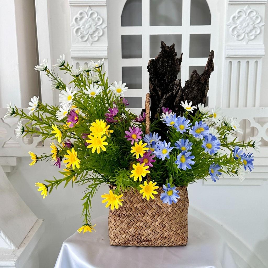 Faux Daisy Water Plant Home Decor Artificial Flowers For Wedding And Photography