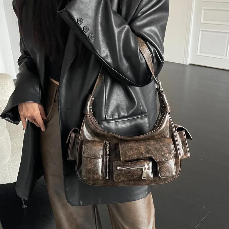 

Женская мягкая кожаная сумка через плечо Роскошные сумки Дизайнерская сумка