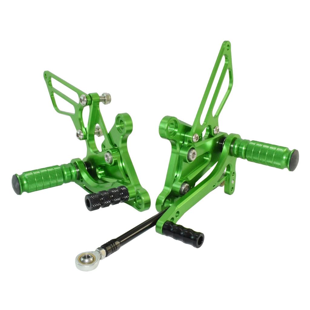 FIRECARP Bike Back Step Kit CNC 6061-T6 Aluminum Adjustable ZX-6R