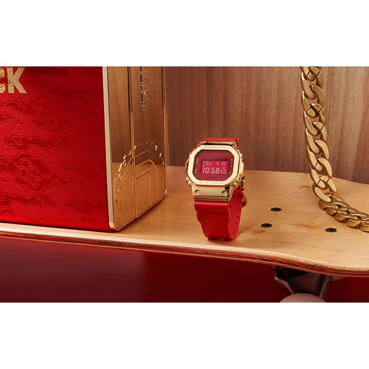 CASIO Women's Full Metal Series 49.6mm Red Watch GM-5600CX-4PFN GM-5600CX-4PFN