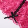 Damen Dessous Sexy Slips Spitze Schleife Aushöhlung Slips String Unterwäsche Höschen