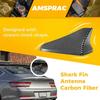 For 15-19 Hyundai Sonata-Elantra Ebony Carbon Black Shark Fin Roof Antenna Cover
