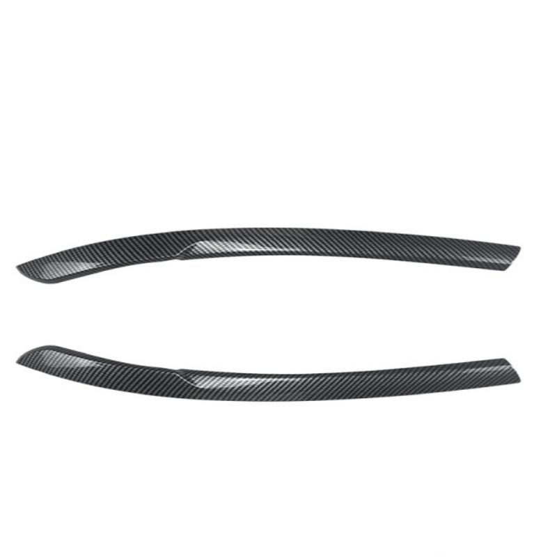 For Volkswagen Tiguan MK2 2017-2020 Headlight Eyelid Trim Sticker Fit,Head Lamp Eyebrow Decorative Strip,Self-Adhesive No Drilling Sport Exterior