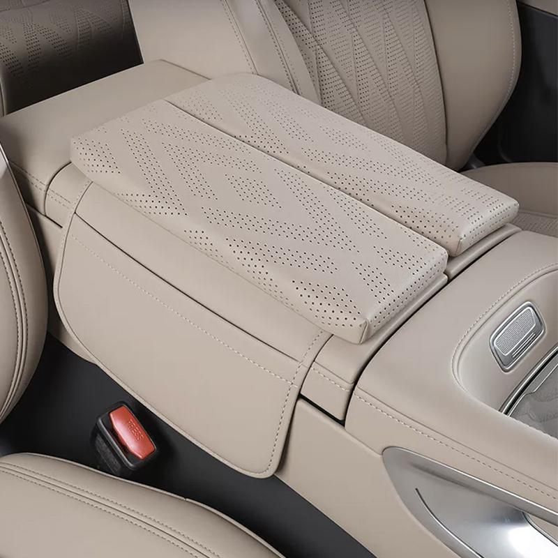 For Zeekr 8X 2026 Car Armrest Box Cover Pad Leather Anti-Scratch Dustproof Cushion Car Interior Accessories