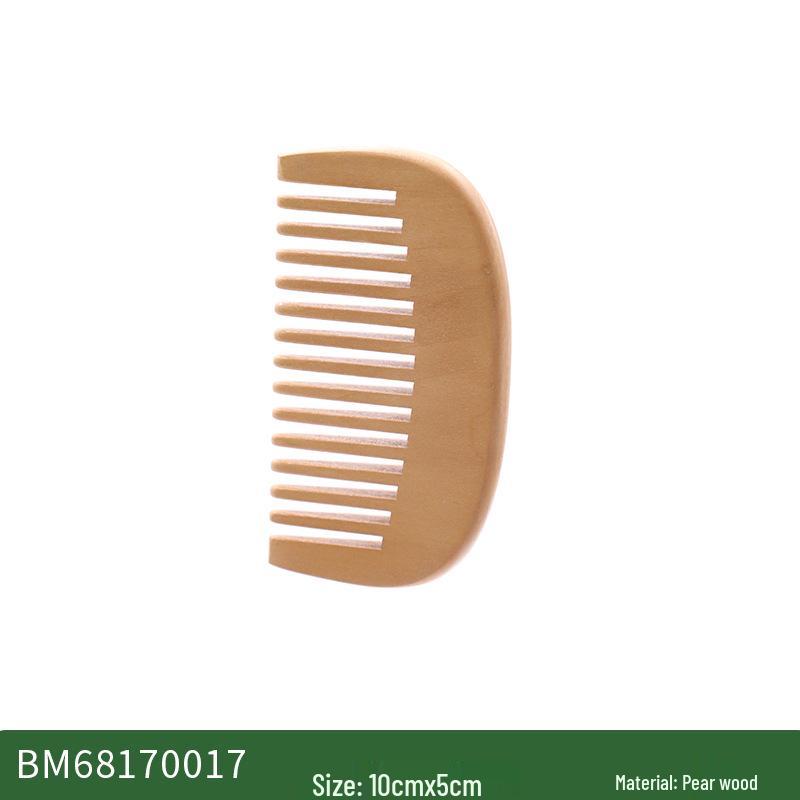 Baby Massage & Cleaning Set: Beechwood, Wool, Pearwood Brushes & Combs