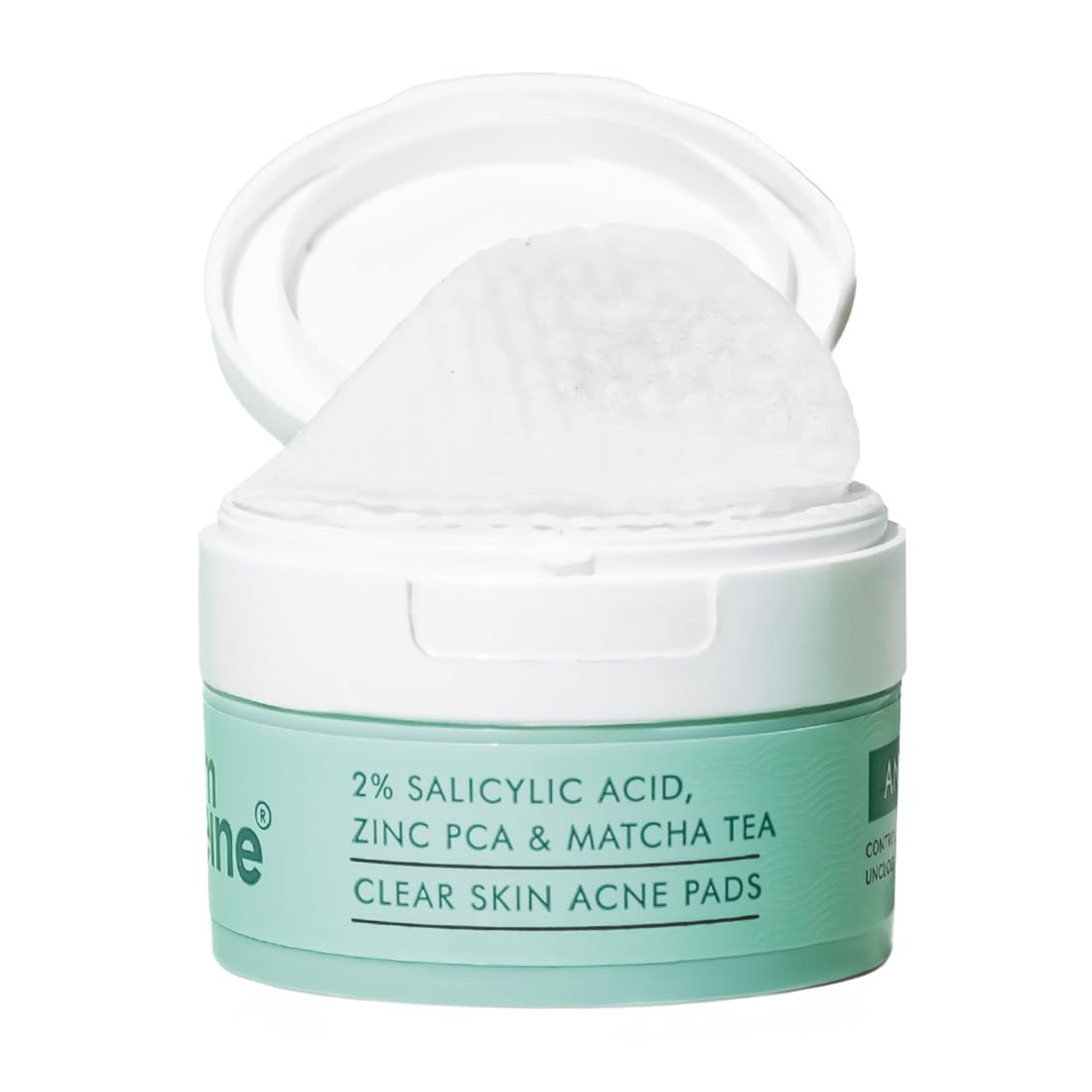 

mCaffeine Clear Skin Acne Pads with 2% Salicylic Acid, Zinc PCA & Matcha Tea for Men & Women – 40 Pads