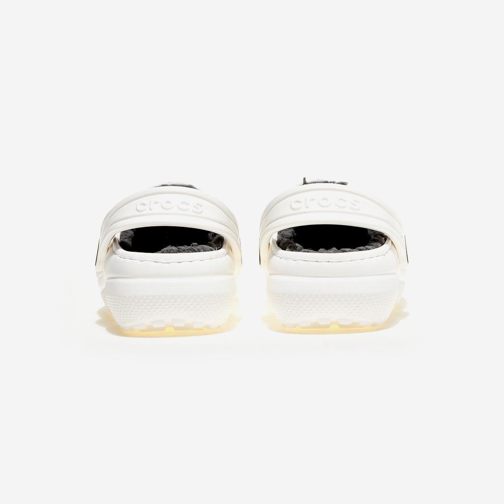 Crocs Classic Lined Clog Toddler [CRS207009-WHITE/GREY]