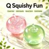 Cute Apple Squishy Squeeze Toy Soft Stress Anxiety Relief Fidget Sensory Toy Portable Desk Decor For Kids Adults Party Favors
