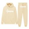 2024 Y2K Gothic Punk Rock Hoodie & Sweatshirt Set Streetwear