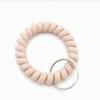 5 Stück Armband-Schlüsselanhänger Umweltfreundlicher Dehnbarer Kunststoff Flexibles Spiral-Handgelenkband für Kinder