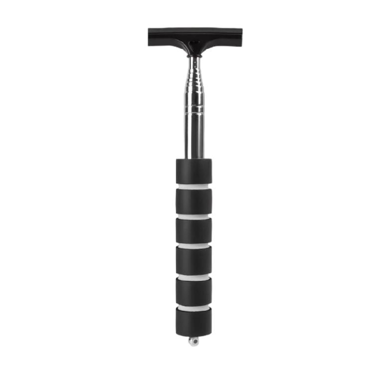 Adjustable Car Glass Cleaner Retractable Steel Scraper Corrosion Resistant for Side Mirrors & Window Rain Protection