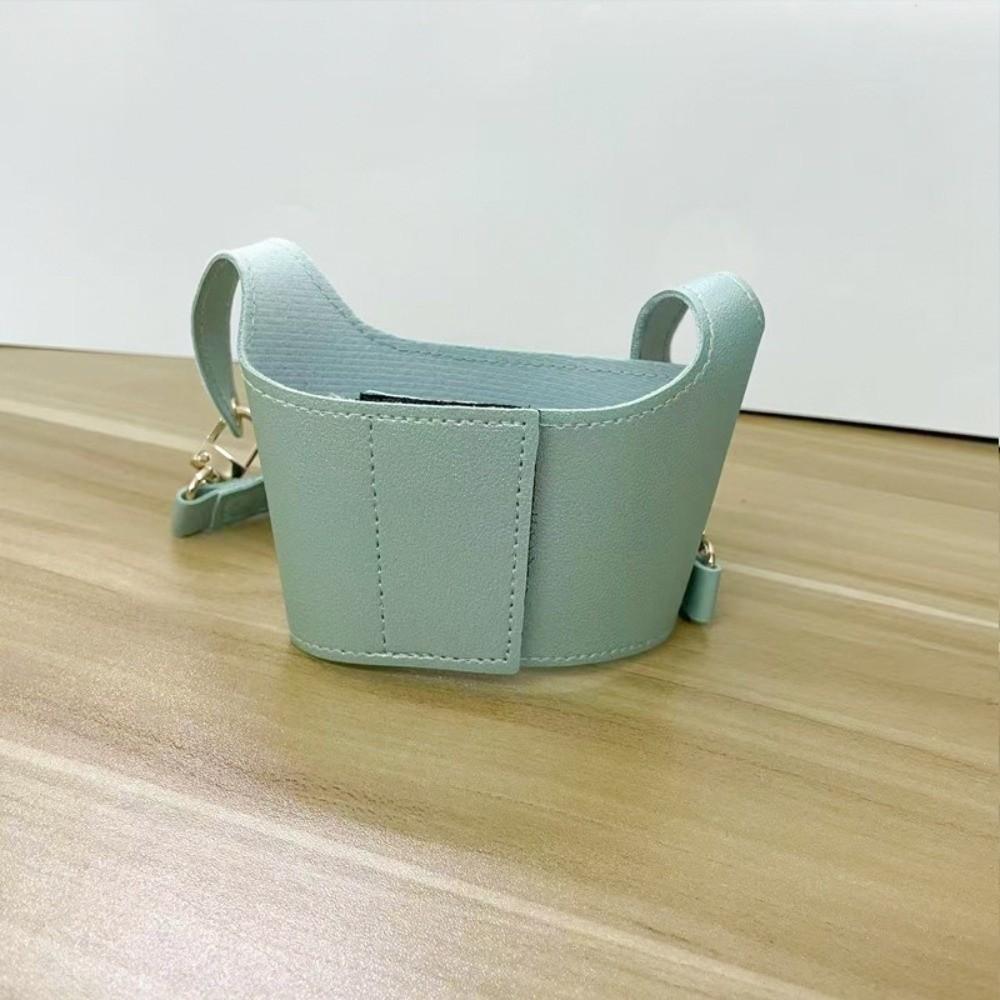 Insulating Function Cup Holder PU Water Bottle Sleeve Convenient Leather Cup Cover  Milk Tea Cups