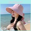 Summer Sun Protection Fisherman Hat With Wide Brim And Breathable Cotton For Outdoor Activities