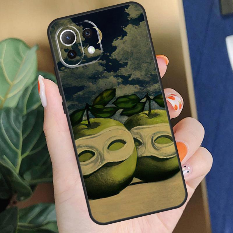 Rene Magritte Art Case For Xiaomi 15 14 Ultra 13T 14T 15T Pro 17 Pro Max POCO X7 X5 X6 F5 F6 F7 F8 Pro Coque
