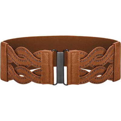 1PCS Women's Elastic Vintage Belt Elastic Vintage Wide Waist Corset Belt