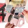 Fashion Girl Faux Leather Phone Case For Samsung Galaxy S10 S20 S21 S22 S23 S24 S25 Fall-proof, Crossbody Bag with Mirror