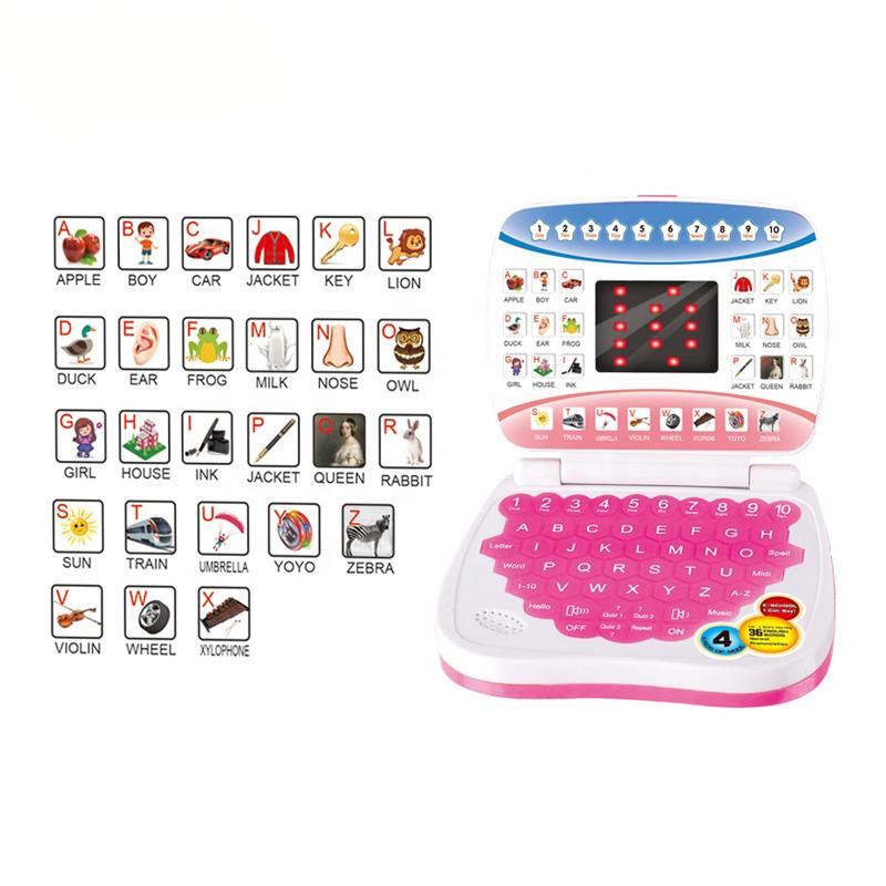 Lernmaschine Laptop Computer Kind Elektronische Vorschule Sprache Bildung Spielzeug Geschenk Kleinkind Kind Entwicklung Kognitive Fähigkeiten
